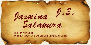 Jasmina Salapura vizit kartica